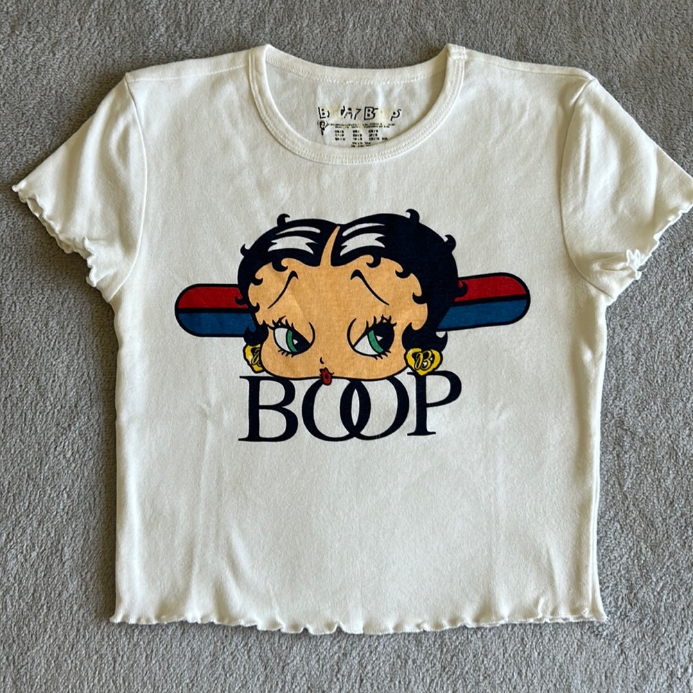 Forever21 Betty Boop Crop Top